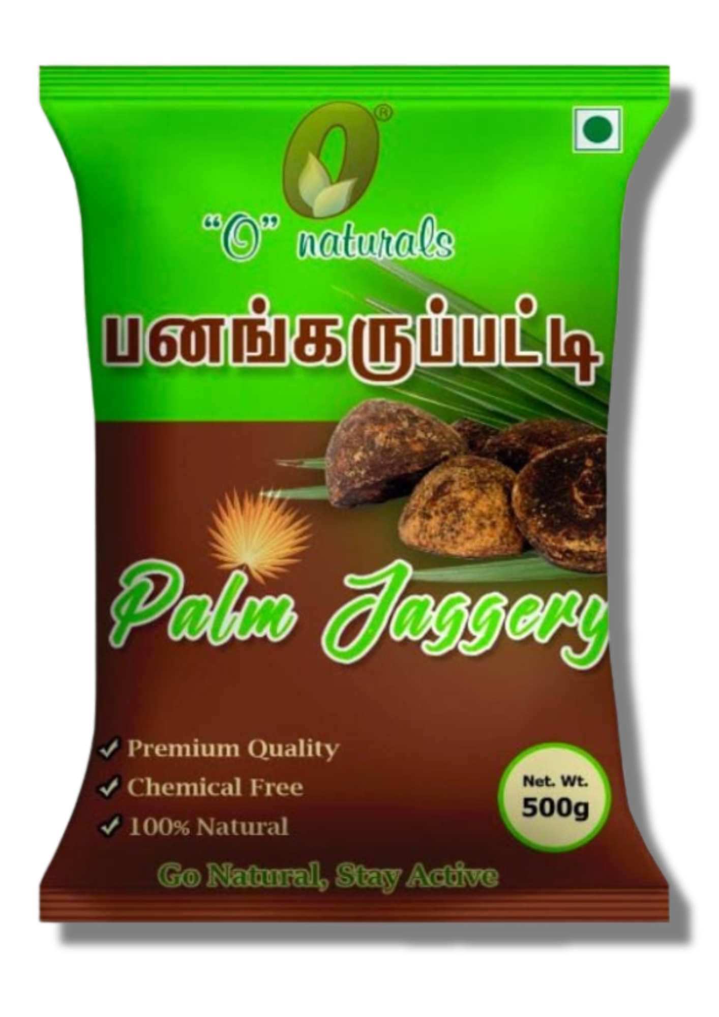 O Naturals Palm Jaggery – Premium Quality (500g)