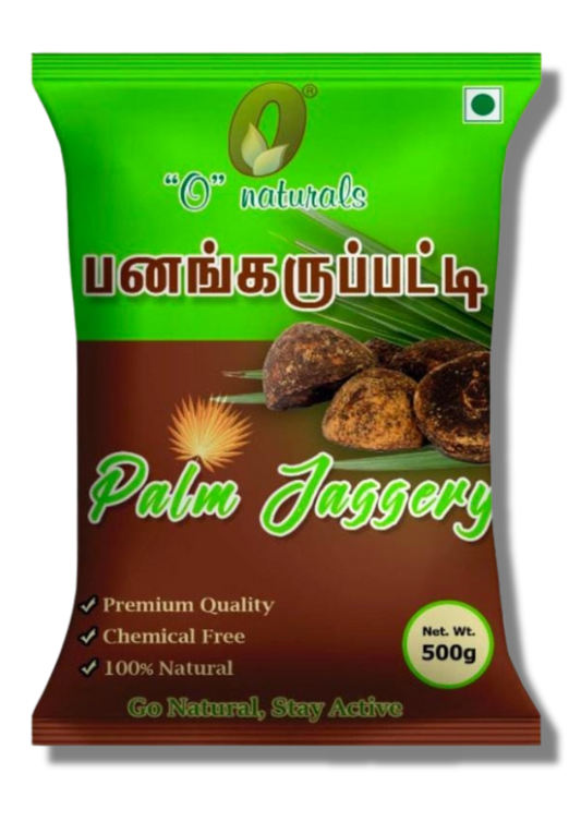 O Naturals Palm Jaggery – Premium Quality (500g)