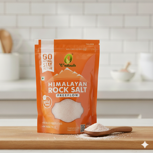 O Naturals Himalayan Rock Salt – Freeflow (500g)